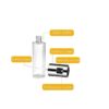 Stainless Steel And Glass Oil Sprayer