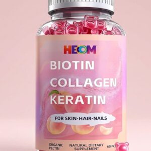 Max Strength Biotin Vegan Hair Growth Gummies
