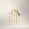 Titanium-Plated Stainless Steel Cutlery Set